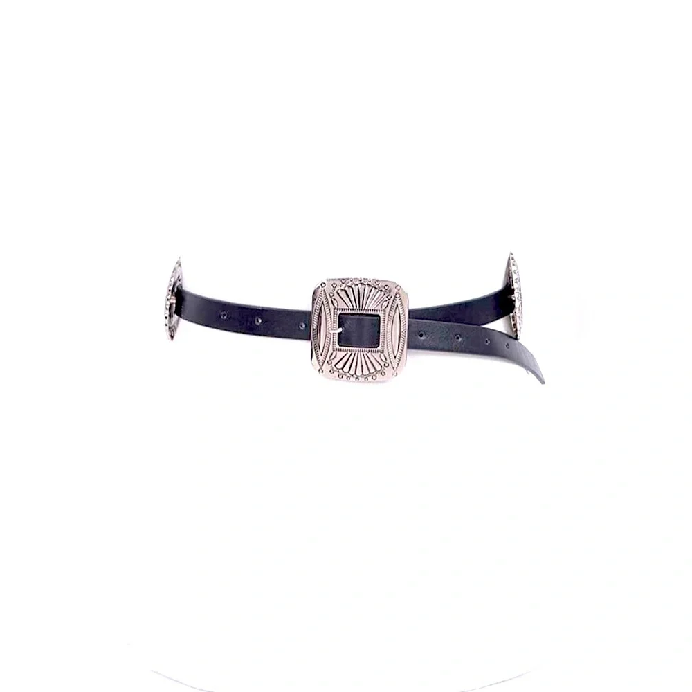 Western Adjustable Chain Statement Belt